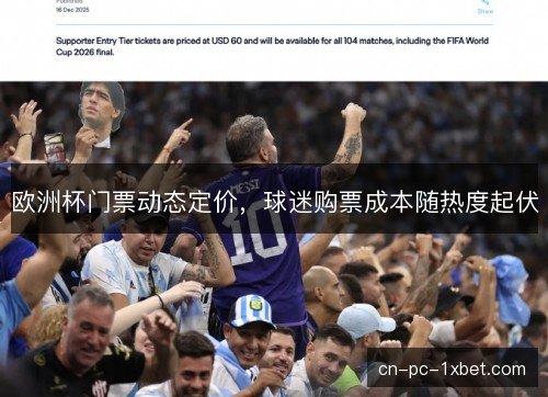 欧洲杯门票动态定价，球迷购票成本随热度起伏